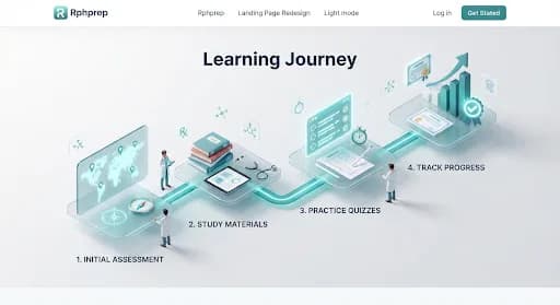 Student study journey and progress overview